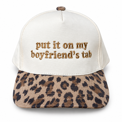 Leopard Brim Trucker Hat