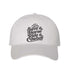 White embroidered baseball hat reading “Save a Horse, Ride a Cowboy” — flirty western aesthetic for bold country girls. - DSY Lifestyle