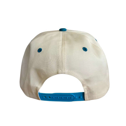 Adjustable snapback back: Convenient snapback closure to custom fit.
