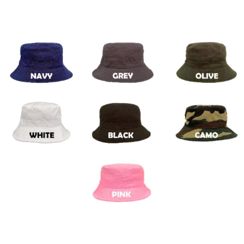 Bucket Hat Color Chart