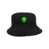 Alien Embroidered black bucket hat - DSY Lifestyle