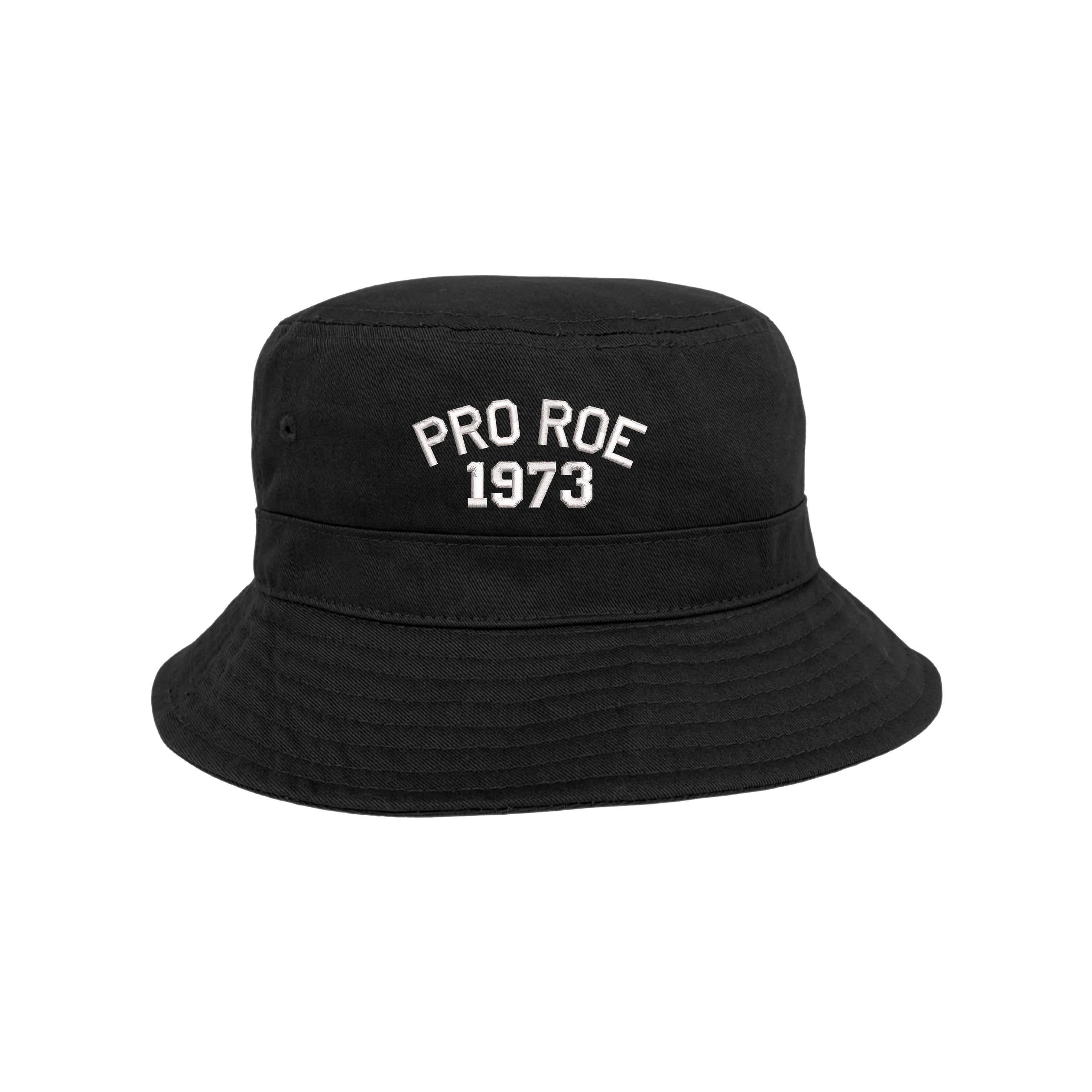 Pro Roe 1973 Black Bucket Hat - DSY Lifestyle