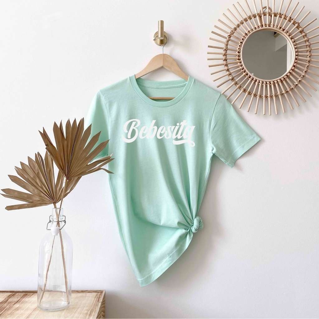Mint Color tshirt with Bebesita printed in the front - DSY Lifestyle