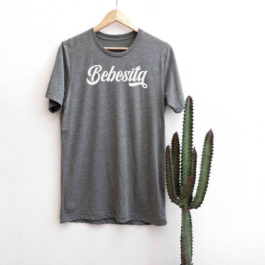 Heather Gray Color tshirt with Bebesita printed in the front - DSY Lifestyle