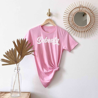 Pink Color tshirt with Bebesita printed in the front - DSY Lifestyle