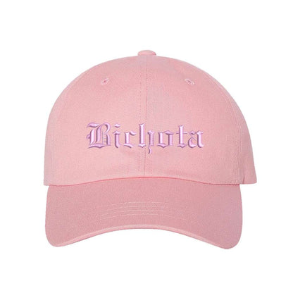 Light Pink Baseball Hat embroidered with Bichota - DSY Lifestyle