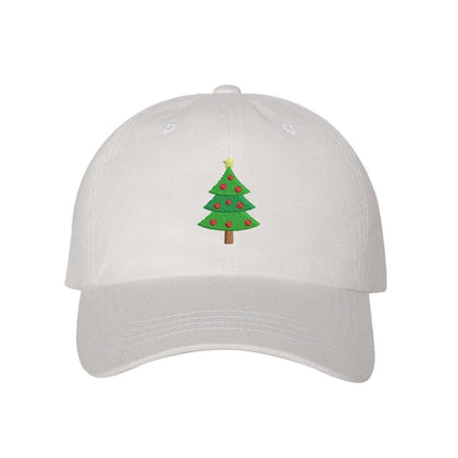 Embroidered Christmas Tree Baseball Cap – Festive Hat for Holiday Style