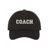 Black baseball hat embroidered with Coach - DSY Lifestyle