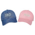 Dad & Mom Baseball Hats embroidered in white - DSY Lifestyle
