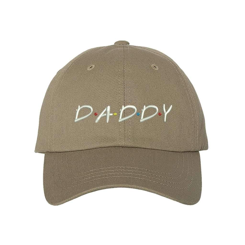 Embroidered Daddy on khaki baseball hat - DSY Lifestyle
