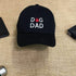 Embroidered Dog Dad on black baseball hat - DSY Lifestyle