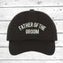 Black baseball cap embroidered with Father of the groom in white - DSY Lifestyle