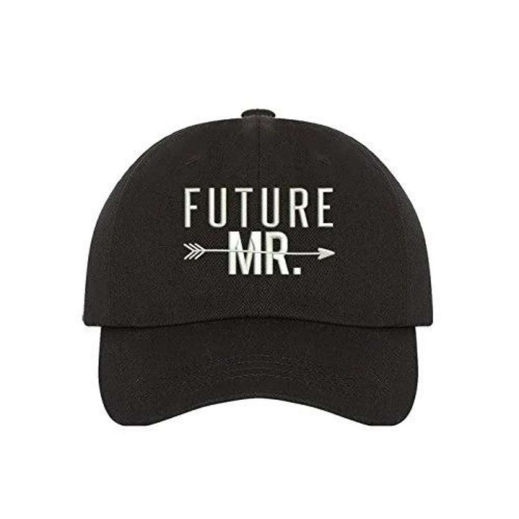 Black baseball hat with Future Mr embroidered in white - DSY Lifestyle