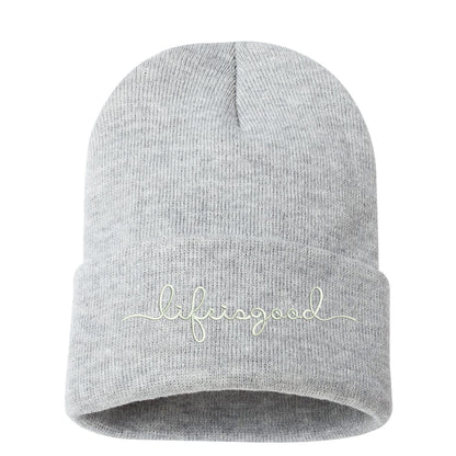 Life is good Cuffed Beanie - Prfcto Lifestyle