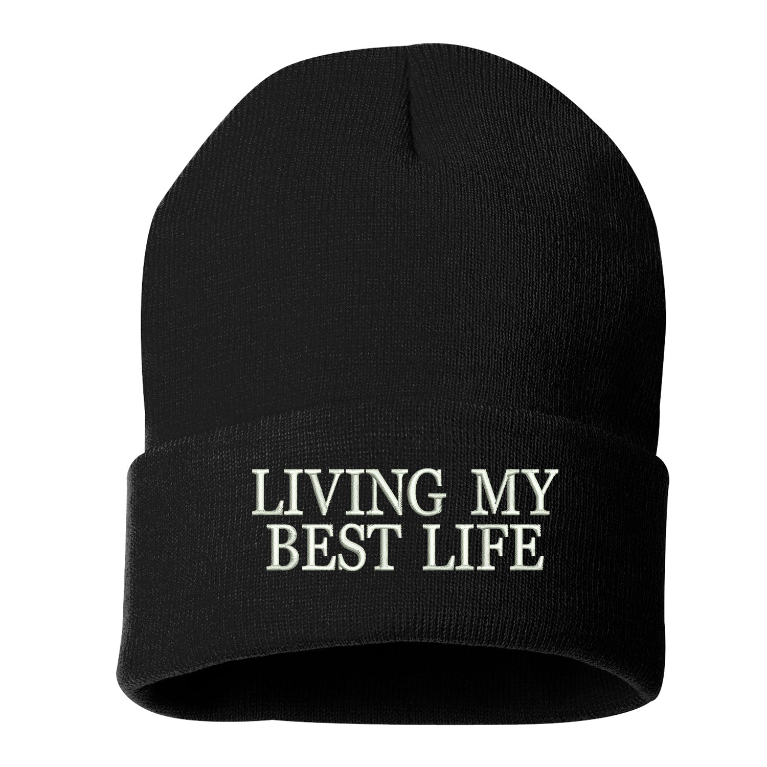 Living My Best Life Cuffed Beanie - Prfcto Lifestyle