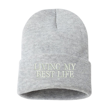 Living My Best Life Cuffed Beanie - Prfcto Lifestyle