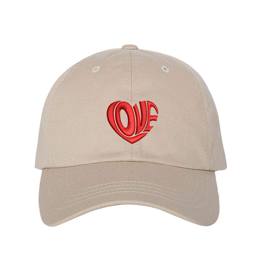 Love Retro Baseball Hat
