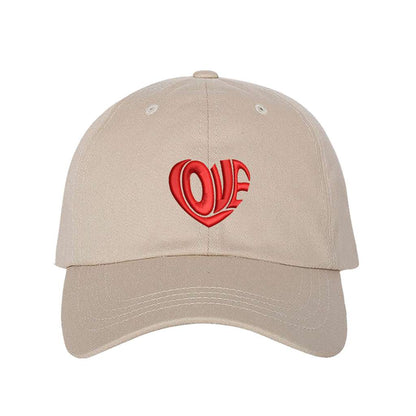 Love Retro Baseball Hat