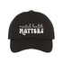 Black Baseball Cap embroidered with Mental Health Matters - DSY Lifestyle