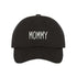 Black baseball hat with MOMMY embroidered in white - DSY Lifestyle