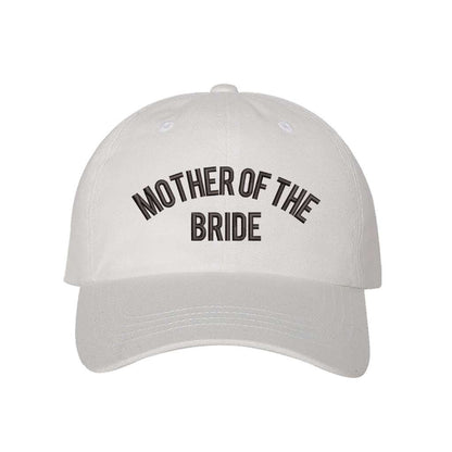 White Baseball Cap embroidered with Mother of the Bride - DSY Lifestyle