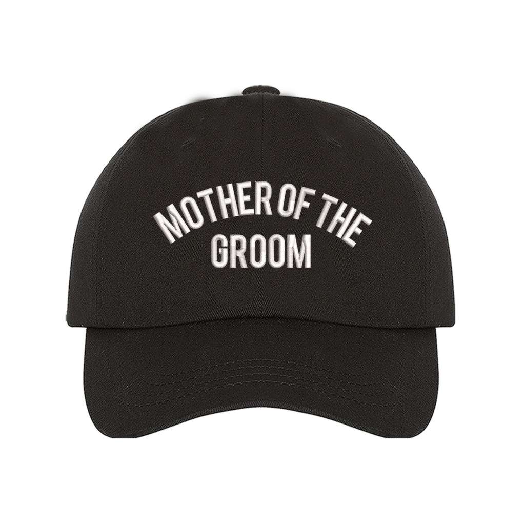 Black Baseball Cap embroidered with Mother of the Groom - DSY Lifestyle