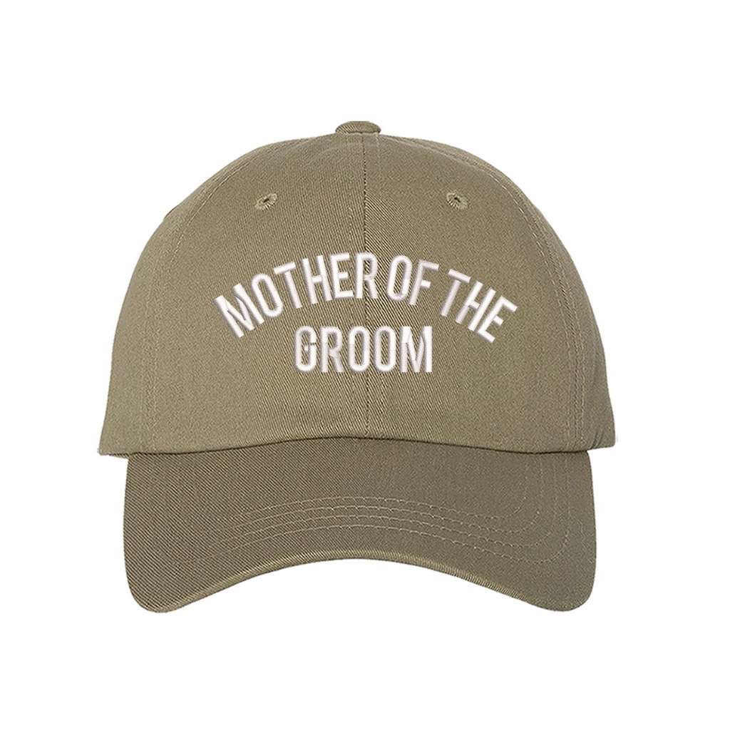 Khaki Baseball Cap embroidered with Mother of the Groom - DSY Lifestyle
