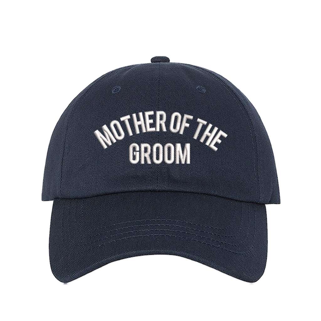 Navy Baseball Cap embroidered with Mother of the Groom - DSY Lifestyle