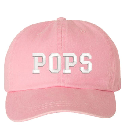 POPS Washed Baseball Hat