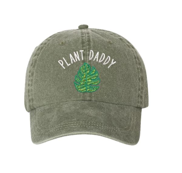 Plant Daddy Washed Baseball Hat