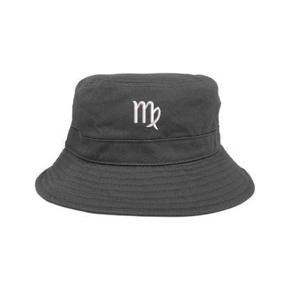 Embroidered Virgo Gray bucket hat DSY Lifestyle