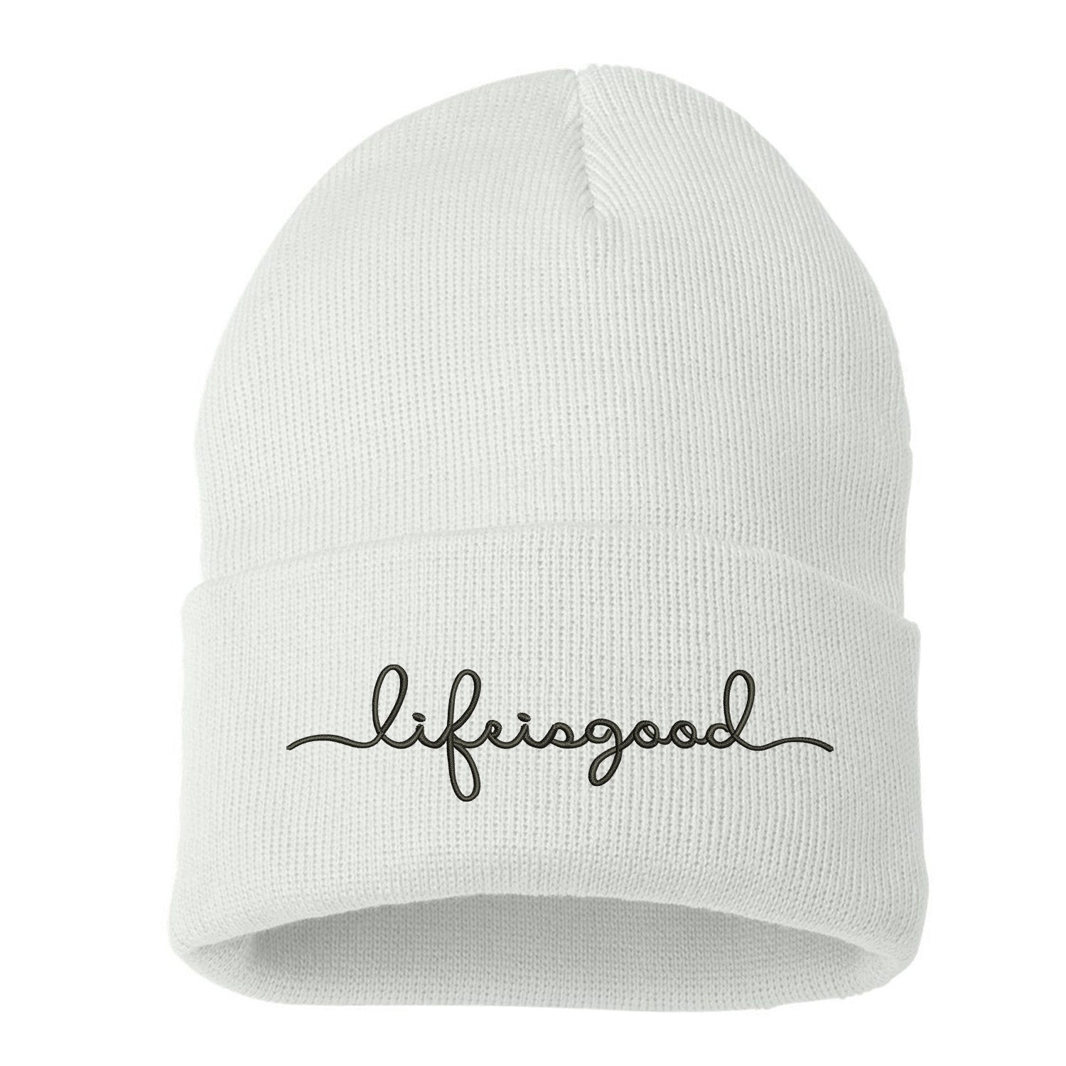 Life is good Cuffed Beanie - Prfcto Lifestyle