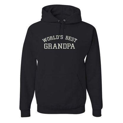 Black hoodie sweatshirt with world&