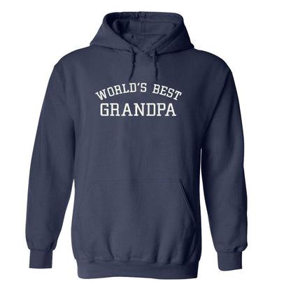 Navy hoodie sweatshirt with world&