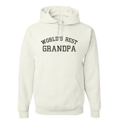 White hoodie sweatshirt with world&