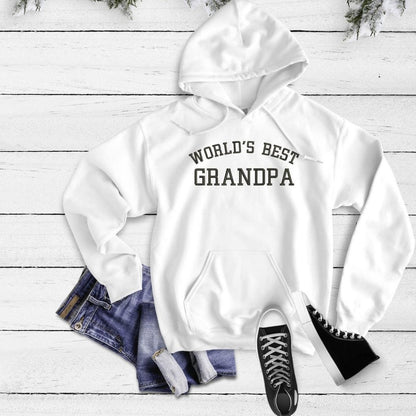 White hoodie sweatshirt with world&