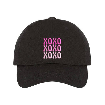 XOXO Black embroidered Baseball Hat - DSY Lifestyle