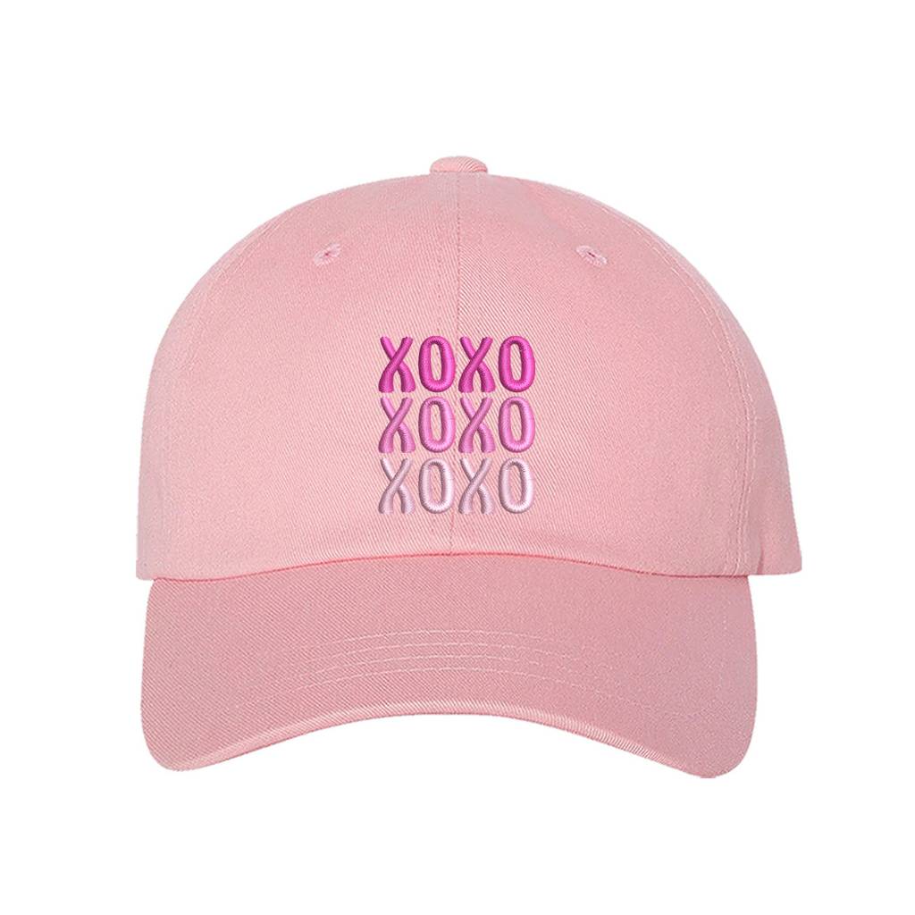 XOXO Pink embroidered Baseball Hat - DSY Lifestyle