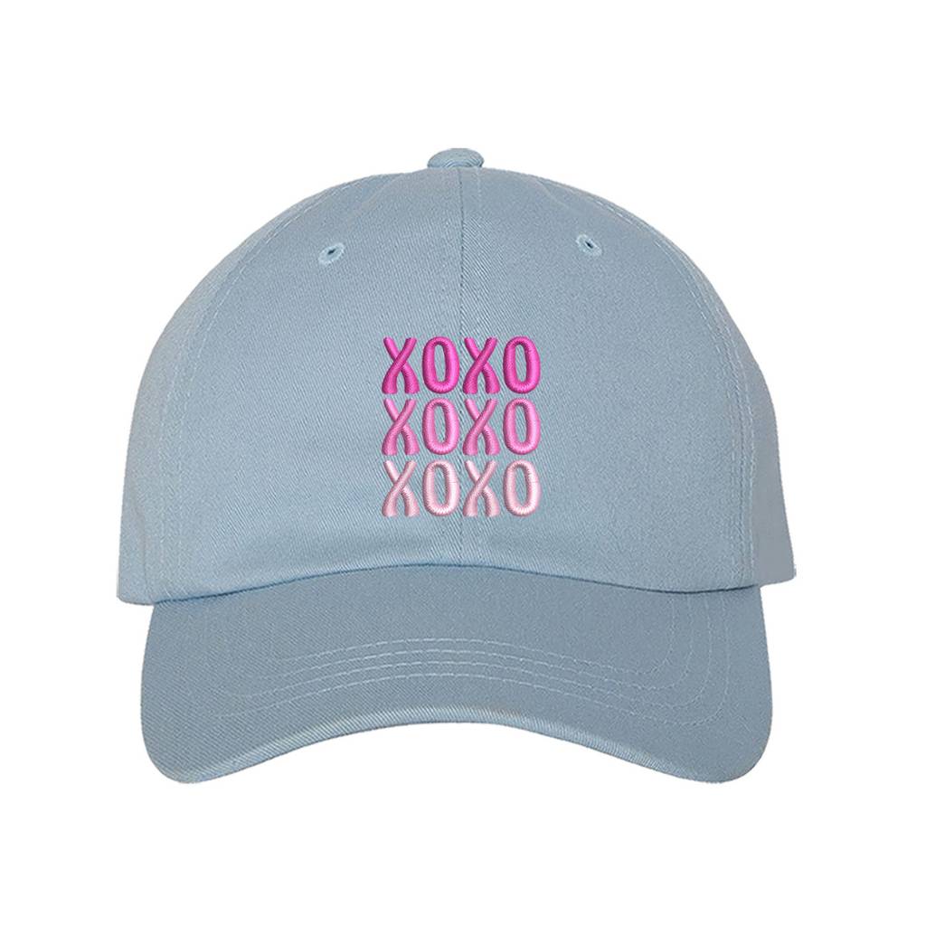 XOXO Sky Blue embroidered Baseball Hat - DSY Lifestyle