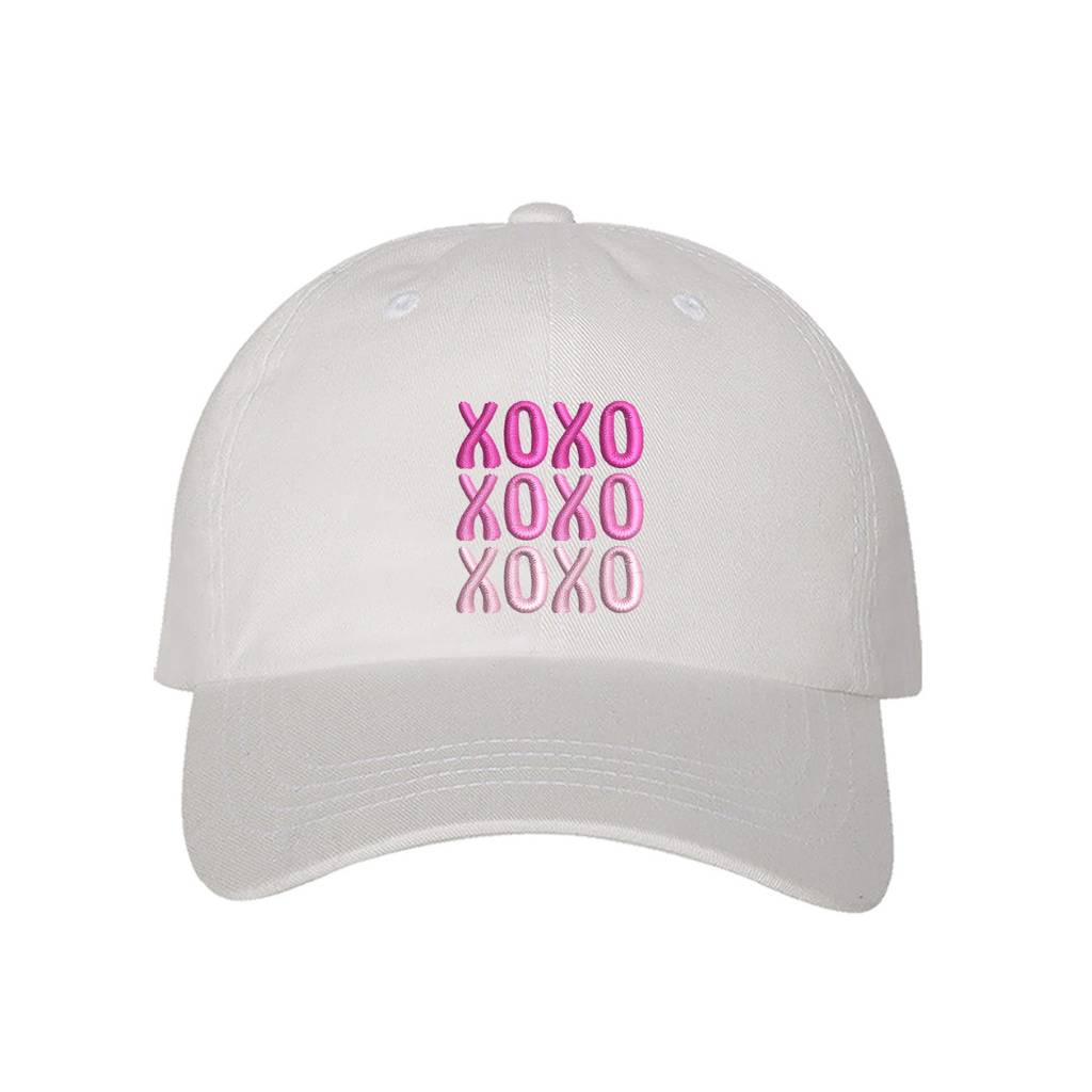 XOXO White embroidered Baseball Hat - DSY Lifestyle