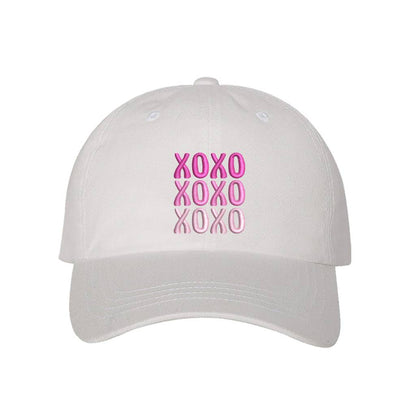 XOXO White embroidered Baseball Hat - DSY Lifestyle