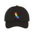 Embroidered cali pride on a black baseball hat - DSY Lifestyle