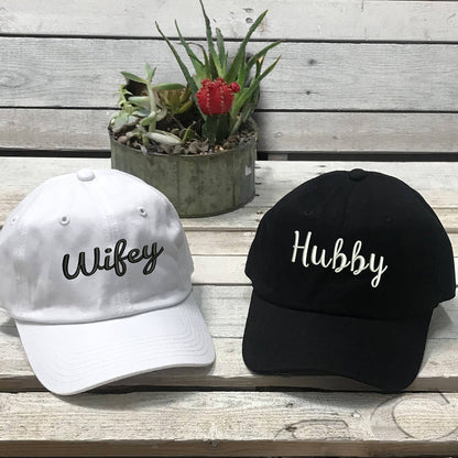 Wifey and Hubby Dad Hat Set - Prfcto Lifestyle