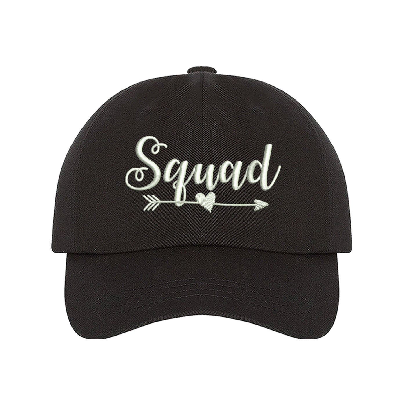 Bride and Squad Dad Hat Set, Embroidered Bride and Squad Dad Hats, Baseball Hat, Bridal Hats, Bride Hats, Bachelorette Hats, Embroidered Hat, Custom Embroidery, DSY Lifestyle Hat, Black Dad Hat, Made in LA 