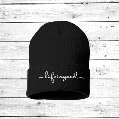 Life is good Cuffed Beanie - Prfcto Lifestyle